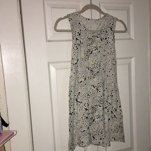 Wonder Nation girls size L-10/12 Unicorn heart print dress